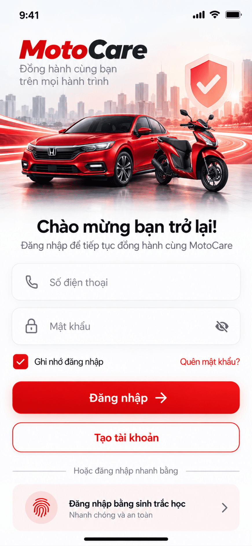 App ô tô / Xe máy